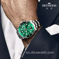 Reloj mecánico para hombre SKYSEED green water ghost watch